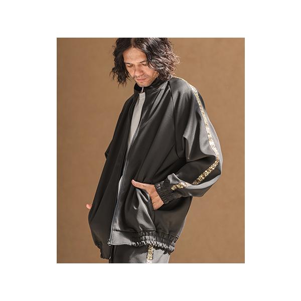 CAMBIO（カンビオ） 【】Cardboard Knit Side Line Track Jacket