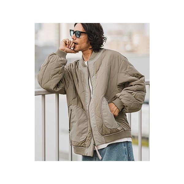 CAMBIO（カンビオ） 【】ルーズシルエットキルティングボンバー