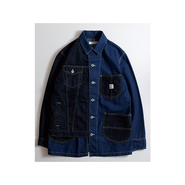 FDMTL（ファンダメンタル） 【】THIRD JACKET COVERALL RINSE