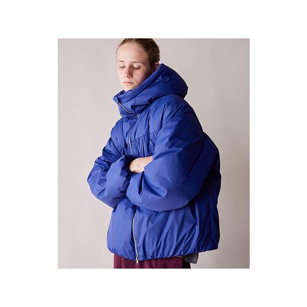 rehacer（レアセル） 【】Drape Gather Dolman Jacket 中綿入り