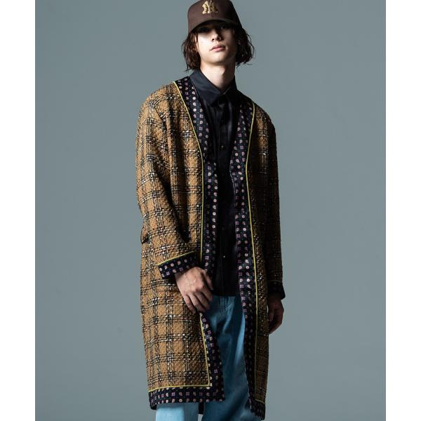 glamb(グラム)】Tweed Gown JKT ツイードガウンジャケット(GB0422 
