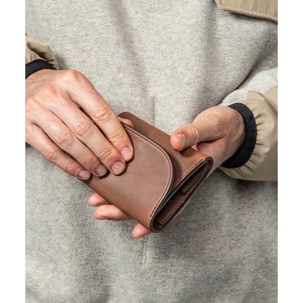 �yMR.OLIVE E.O.I�zHORWEEN CHROMEXCEL LEATHER -COMPACT WALLET ���z(ME115H)