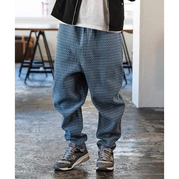【CAMBIO】Denim Jacquard Jogger Pants /Ｓ CAMBIO（カンビオ） 【】Denim Jacquard Jogger Pants ジョガーパンツ