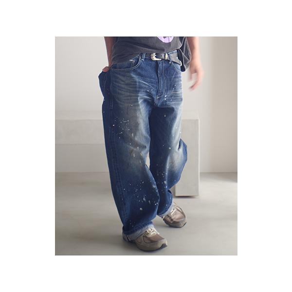 ADAM PATEK（アダムパテック） 【】washed riot nep selvedge denim