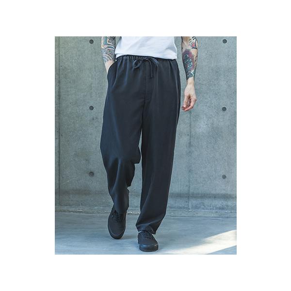 【MROLIVE(ミスターオリーブ)】 T-R POWDER CLOTH -DRAWSTRING TAPERED PANTS テーパードパンツ(M261119)