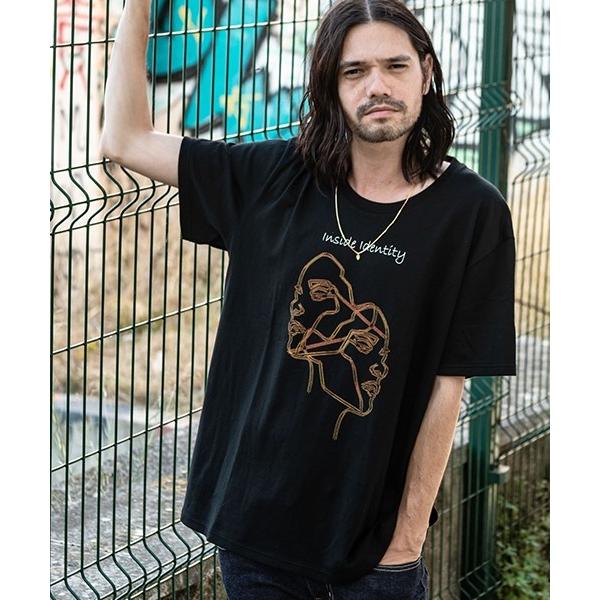 Glamb グラム Inside Identity T インサイドアイデンティティtシャツ Gb01 T04 Mt6233 Cambio 通販 Yahoo ショッピング