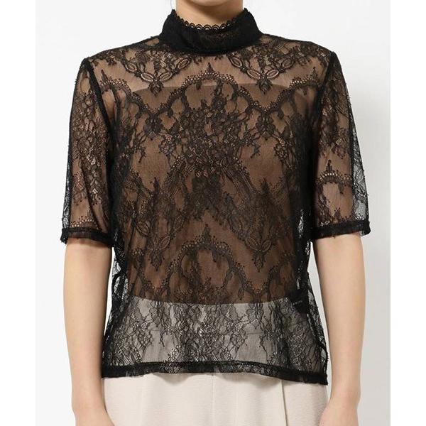 Lagunamoon ラグナムーン Ladyハイネックレーストップス Rhc301 Cambio 通販 Yahoo ショッピング