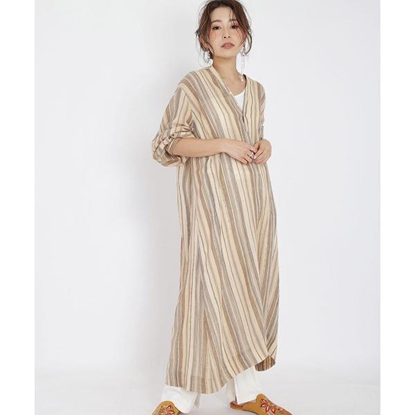 Ungrid アングリッド ガーゼストライプワンピース Rw1973 Cambio 通販 Yahoo ショッピング