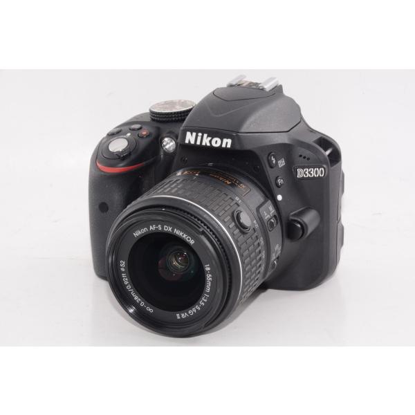 【中古】【外観並級】Nikon D3300 18-55 VR II ブラック