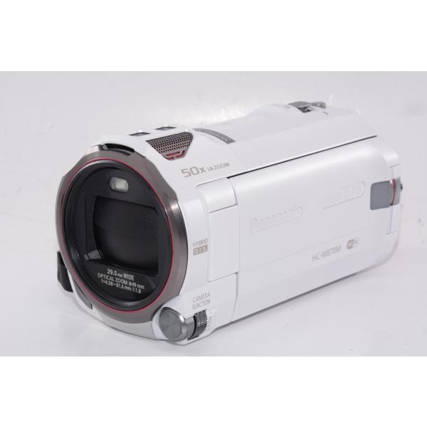 中古】【外観特上級】パナソニック HDビデオカメラ HC-W870M-W