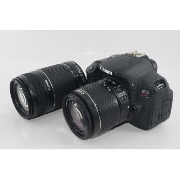中古】【外観並級】Canon デジタル一眼レフカメラ EOS Kiss X6i ダブル