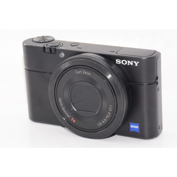 【中古】【外観並級】SONY デジタルカメラ DSC-RX100 ブラック Cyber-shot DSC-RX100