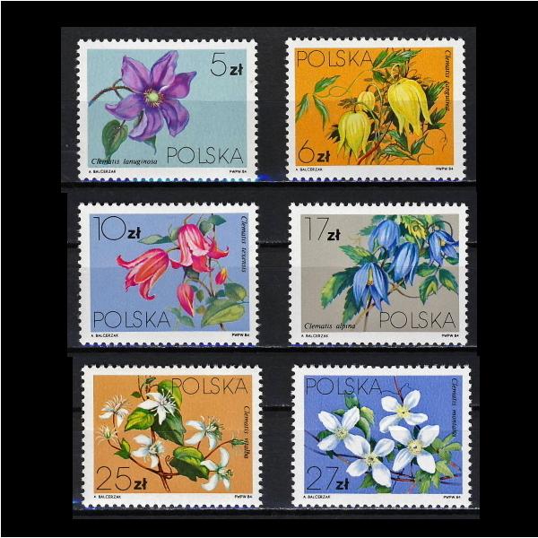 3839 外国切手 ポーランド 1966年 花飾り 3種完 未使用 3839 外国切手 ポーランド 1966年 花飾り 3種完 未使用 3839