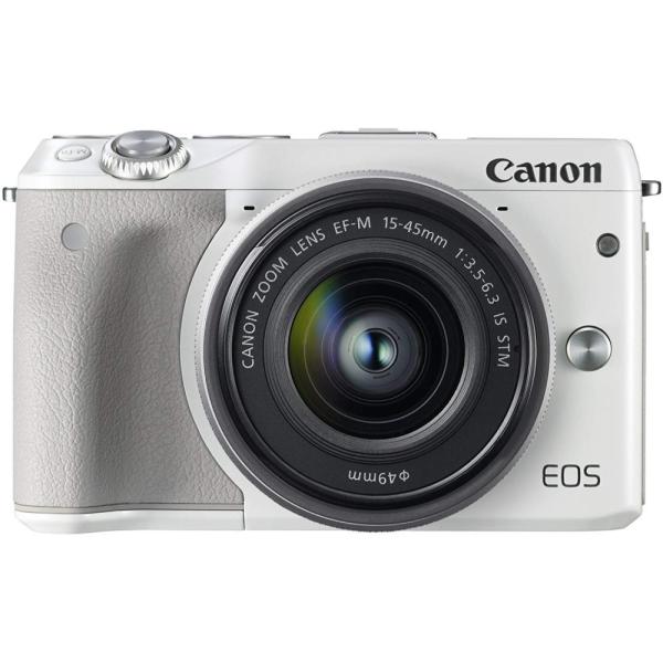 キヤノン（Canon） Canon EOS M3 レンズキット ホワイト 良品 動作確認