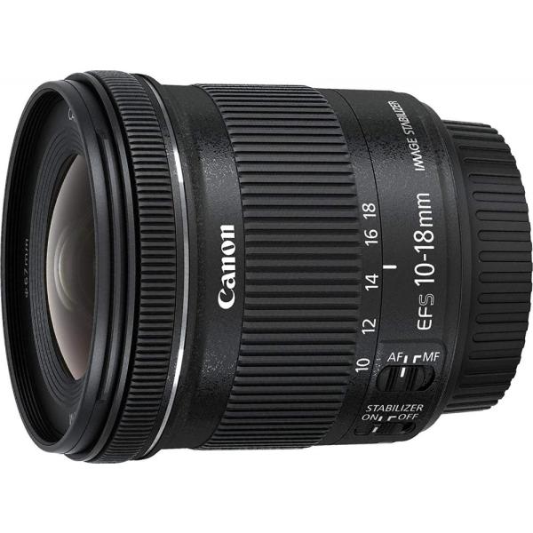 送料無料 非冷凍品同梱不可 canon EF-S10-18mm F4.5-5.6 IS STM 広角