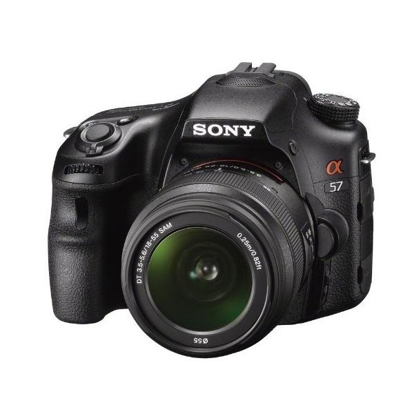 ソニー SONY α57 ズームレンズキット DT 18-55mm F3.5-5.6 SAM付属 SD 