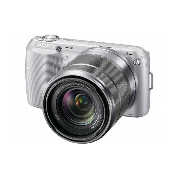 SONY（ソニー） α NEX-C3 ズームレンズキット シルバー 良品 動作確認