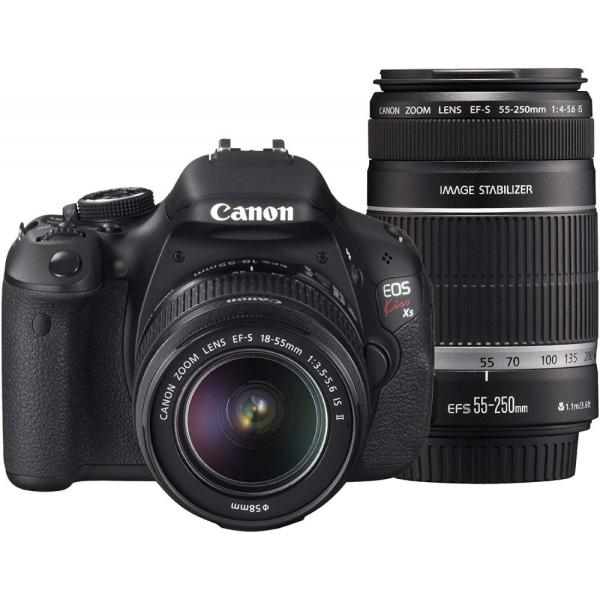 Canon kiss X5❤️フルHD動画❤️返品保証あり✨デジタル一眼レフ キヤノン（Canon） Canon EOS Kiss X5 ダブルズームキット 良品 動作