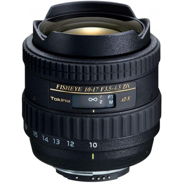 Tokina 魚眼ズームレンズ AT-X 107 DX Fisheye ズームレンズ ニコン用 良品 動作確認済み 1ヶ月保証付 交換レンズ