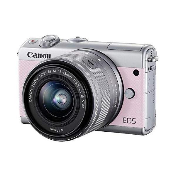 【美品】Canon EOS M100 限定ピンク ケース付 動作確認済 CONTAX（コンタックス） Canon EOS M100 ピンク 良品 動作確認済み 1
