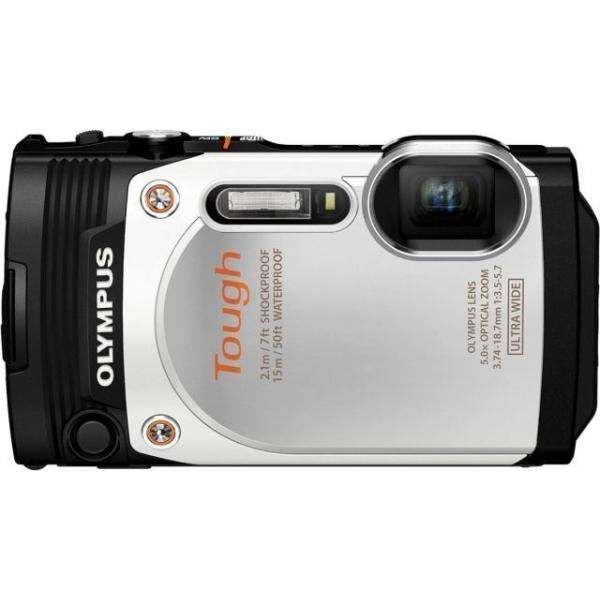 OLYMPUS STYLUS TG-860 Tough コンデジ 動作未確認 CONTAX（コンタックス） OLYMPUS STYLUS TG-860 Tough ホワイト 良品