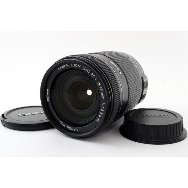 キヤノン Canon EF-S 18-135mm F3.5-5.6 IS 美品 高倍率標準ズーム 
