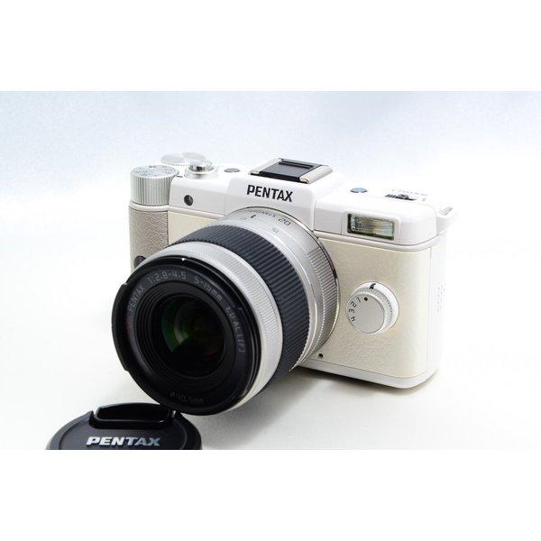 ペンタックス PENTAX Q ホワイト レンズキット 美品 ビギナーに ペンタックス PENTAX Q ホワイト レンズキット 美品 ビギナーに