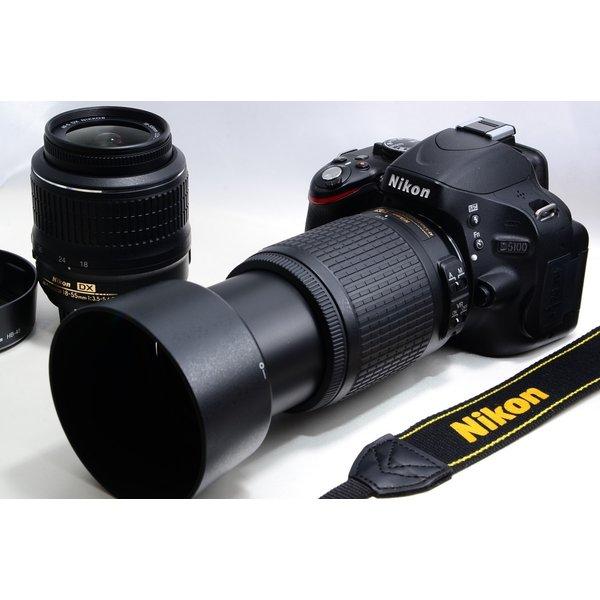 ニコン Nikon D5100 ダブルズームキット 大切なお子様は綺麗に撮る &lt;プレゼント包装承ります&gt; &lt;YKJ02&gt;