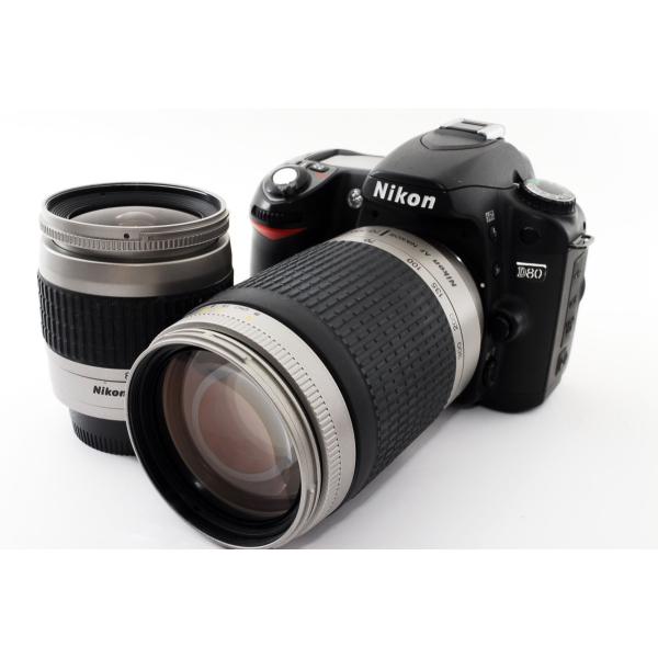 ニコン Nikon D80 標準&超望遠300mm ダブルズームセット 美品 新品8GB 