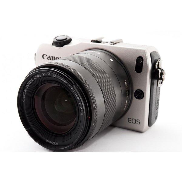 キヤノン Canon EOS M シルバー レンズキット 美品 軽量 キヤノン Canon EOS M シルバー レンズキット 美品 軽量