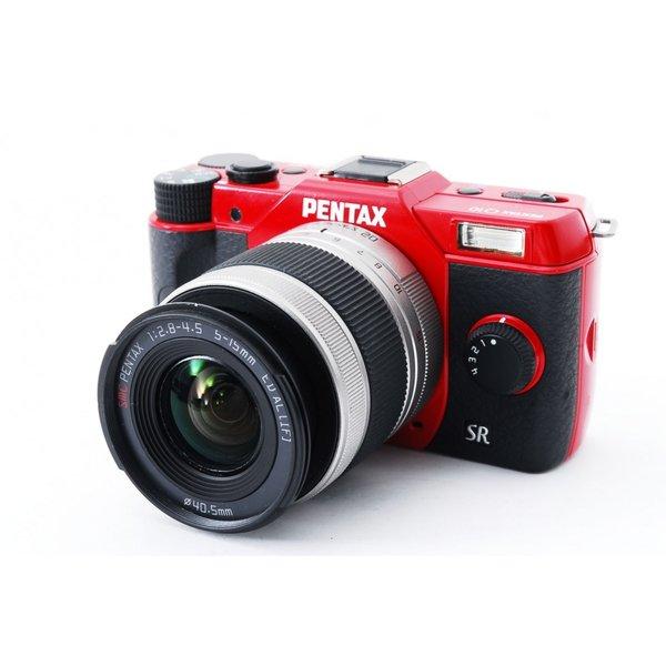 ペンタックス PENTAX Q10 レンズキット レッド 美品 SDカード