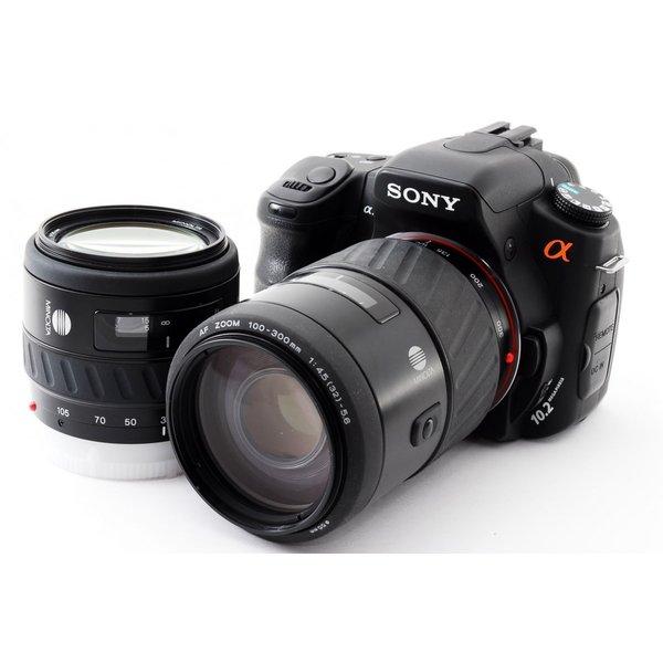 SONY ソニー α200 DSLR-A200 初心者に最適 標準&超望遠ダブル SONY ソニー α200 DSLR-A200 初心者に最適 標準&超望遠ダブル