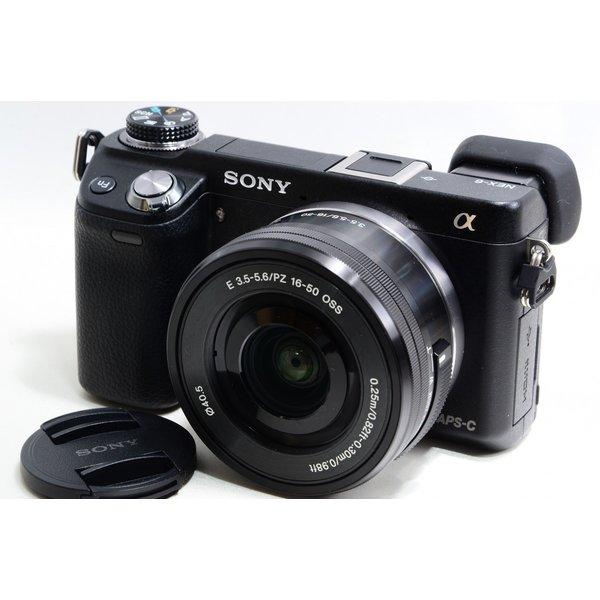 ソニー SONY  NEX-6 ブラック レンズセット 美品 SDカードストラップ付き &lt;プレゼント...