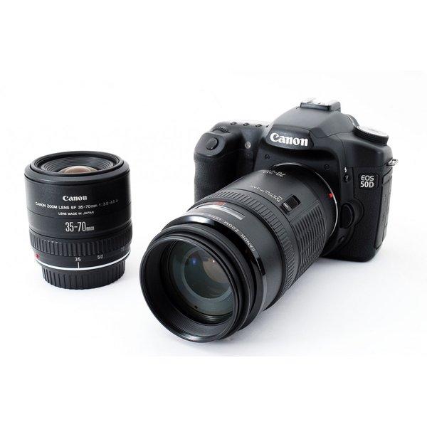 キヤノン Canon EOS 50D 標準&望遠ダブルズームセット 美品 キヤノン Canon EOS 50D 標準&望遠ダブルズームセット 美品