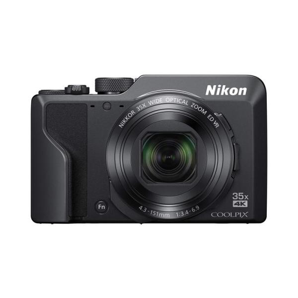 Nikon デジタルカメラ COOLPIX A1000 BK 光学35倍 ISO6400 アイセンサー付EVF クールピクス ブラック A1000BK