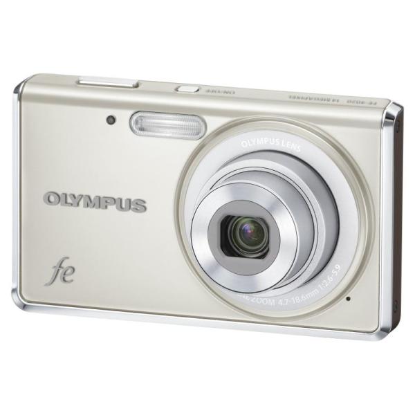 中古】OLYMPUS デジタルカメラ FE-4020 パールホワイト WHT : カメラ
