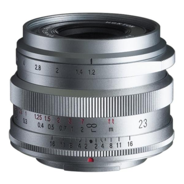 【予約商品】[新品]Voigtlander フォクトレンダー NOKTON 23mm F1.2 Aspherical シルバー 富士フイルムXマウント【2026年10月発売予定】