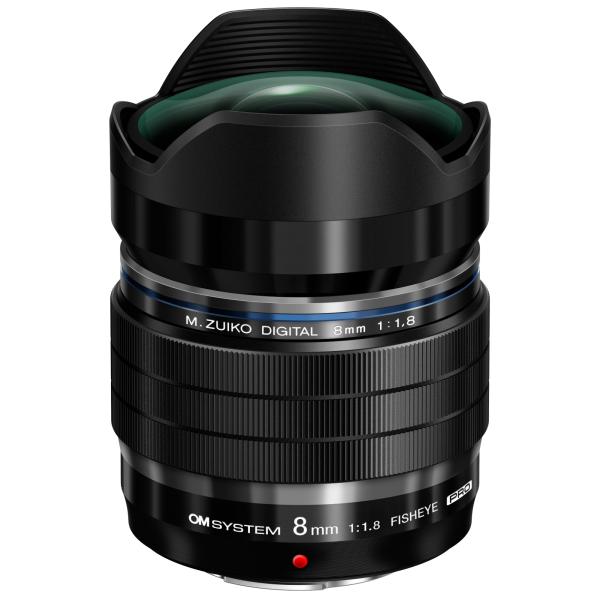 オリンパスM.ZUIKO 8mm F1.8 Fisheye PRO M.ZUIKO [新品]OM SYSTEM オーエムシステム DIGITAL ED 8mm F1.8