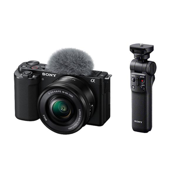 新品]【グリップセット】SONY ソニー VLOGCAM ZV-E10L B パワーズーム