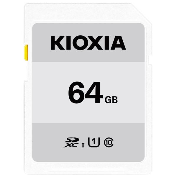 y[ցzKIOXIA LINVA EXCERIA BASIC SDXC UHS-I J[h 64GB KSDB-A064G