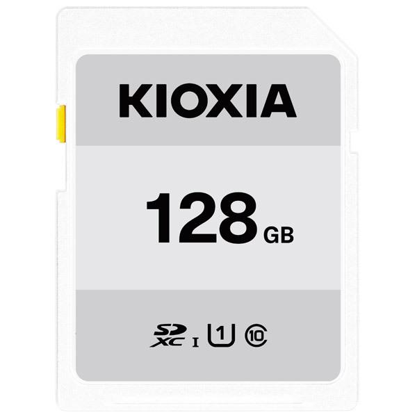 y[ցzKIOXIA LINVA EXCERIA BASIC SDXC UHS-I J[h 128GB KSDB-A128G