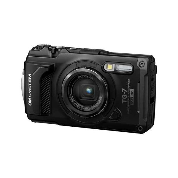 OM SYSTEM 【新品】OM SYSTEM Tough TG-7 BLK ブラック【選べる5年間