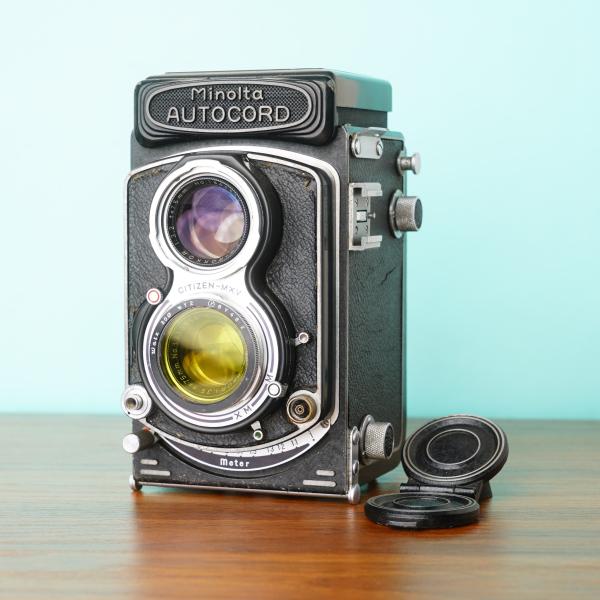 完動品◎ミノルタ AUTOCORD 二眼レフ フィルムカメラ #38