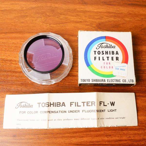 TOSHIBA 東芝 FL-W 52mm レンズフィルター