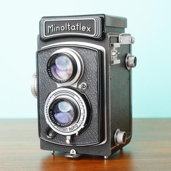 完動品◎Minoltaflex IIB ミノルタ 二眼レフ フィルムカメラ #49