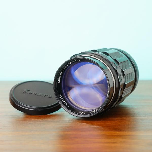 ミノルタ ニューＭＤ 135mm F2.8 ＳＲマウント SUPER KOMURA 135mm f2.8 ミノルタ SRマウント オールドレンズ