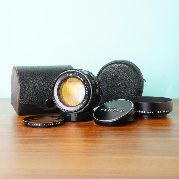 美品！super-takumar 50mm F1.4 オールドレンズ ペンタックス [8枚玉] Super Takumar 50mm f1.4 オールドレンズ