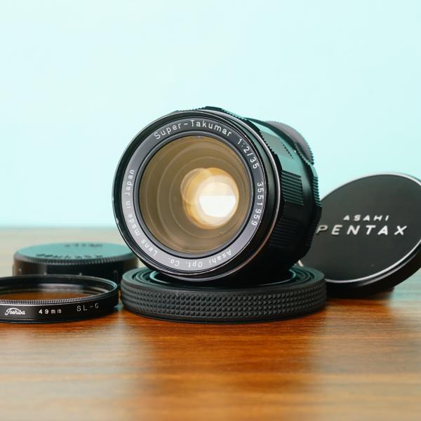 Super Takumar 35mm F/2 広角レンズ 前期型 ペンタックス Super Takumar 35mm f2 広角 オールドレンズ #360
