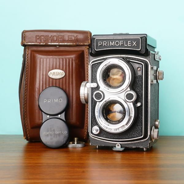 完動品◎東京光学 PRIMOFLEX 5A型 二眼レフ フィルムカメラ #437
