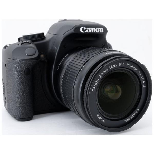 一眼レフカメラ 中古 Canon キヤノン EOS Kiss X3 レンズキット SDカード付き 安心保証 :Canon-KissX3-LK
